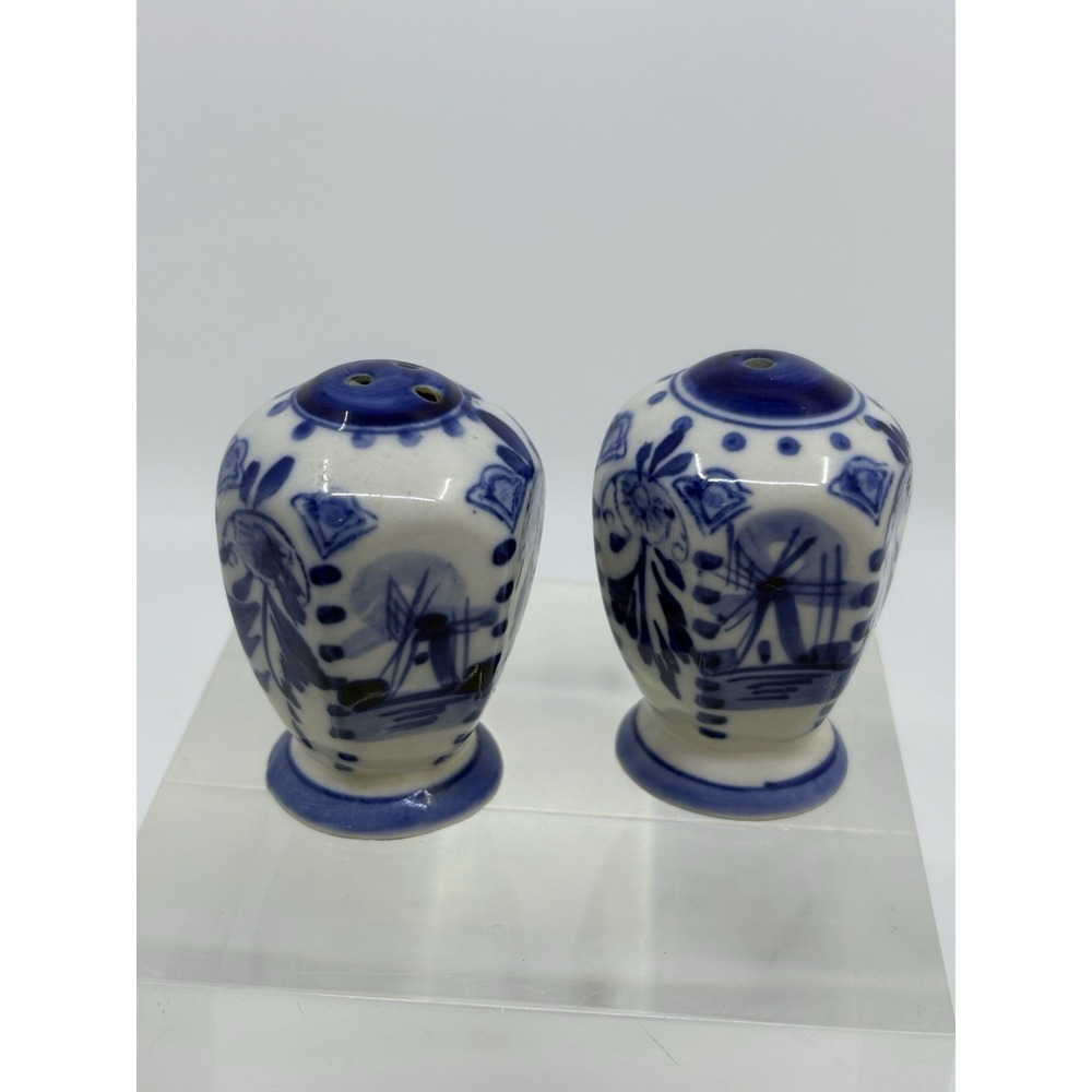 Delft‎ Blue And White Salt & Pepper Delfts Blauw Handpainted